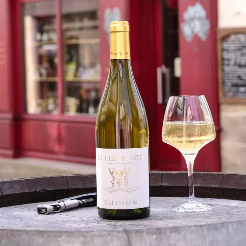 Les pieds rôtis Vin blanc